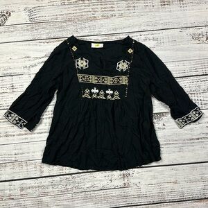 Solito embroidered blouse size xs